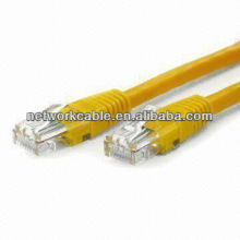 Cat 6 LAN / Conjunto de cabos de rede com PVC 60P Jack, 300V AC Hipot e 250MHz Frequency